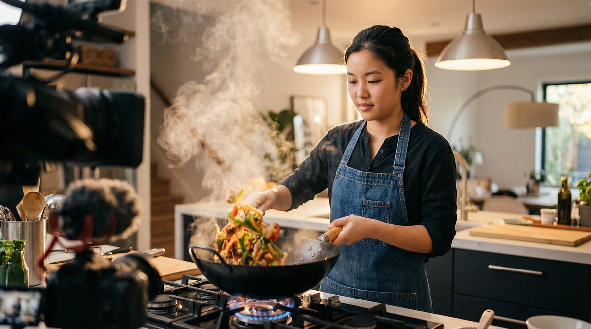 国产自拍美食视频